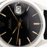 Rolex Oysterdate Präzision Schwarz 1974