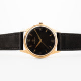 Zenith Kleid Schwarz 18k Datum 1961