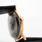 Zenith Kleid Schwarz 18k Datum 1961