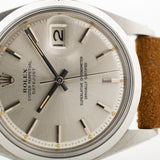 Rolex Datejust Kuchenform Silber 1968