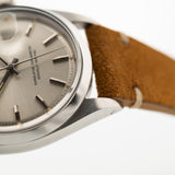 Rolex Datejust Kuchenform Silber 1968