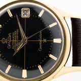 Omega Constellation 18k Schwarz Vergoldetes Zifferblatt 1961