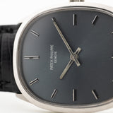 Patek Philippe Ellipse Hellblau 1970er Jahre