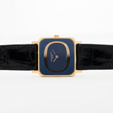 Patek Philippe 18k Quadratisch Blau 1970er