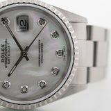 Rolex Datejust Perlmutt 1996