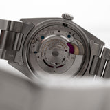 Rolex Datejust Silber Kuchenform 1966