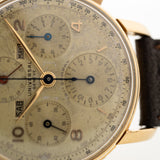 Universal Geneve Tri Compax 18k 1946
