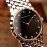 Audemars Piguet 18k Diamante Negro Años 90