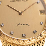 Audemars Piguet Automático 18k Diamante 1980