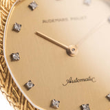 Audemars Piguet Automático 18k Diamante 1980