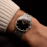 Audemars Piguet Octágono 18k Ónice Diamante 1970