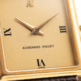 Audemars Piguet Cuadrado 18k Romano de 1980