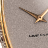 Audemars Piguet Bicolor Rectangular, década de 1980