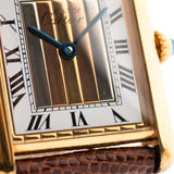 Cartier Must de Tank Vermeil Trinity Años 90