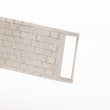 Piaget Cuadrado de oro blanco de 18 quilates 1970