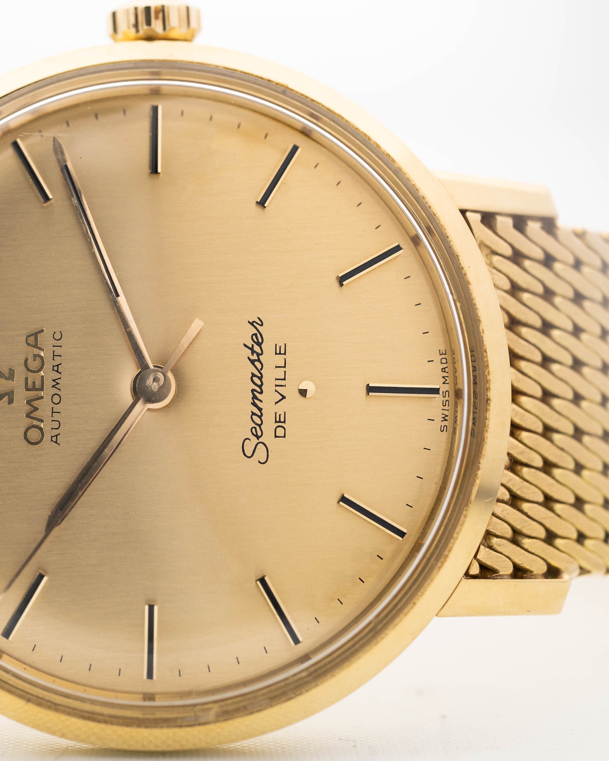 Años 60 Omega De Oro Antiguo Omega Seamaster DeVille 18k Años 60