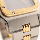 Cartier Santos Carrée 2961 Godron Ghost Años 90