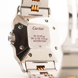Cartier Santos Carrée 2961 Godron Ghost Años 90