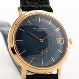 Patek Philippe Calatrava 18k Azul años 70