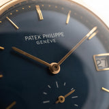 Patek Philippe Calatrava 18k Azul años 70