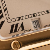 Cartier Santos 18k Galbée Años 90