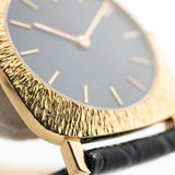 Patek Philippe 18k Cuadrado Azul Corteza 1970s