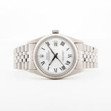 Rolex Datejust Buckley Blanco 1984