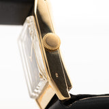Iwc Rectangular Sub Segundo Negro 14k 1935