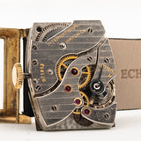 Iwc Rectangular Sub Segundo Negro 14k 1935