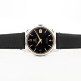 Omega Seamaster Calendario Dorado Negro 1956