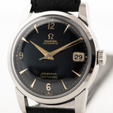 Omega Seamaster Calendario Dorado Negro 1956