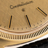 Omega Constellation Forma de C 18k 1969