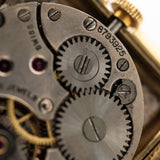 Omega Art Deco Rectangular 18k Años 30