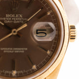Rolex Day Date 18078 Marrón trópico 1979