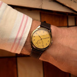 Reloj vintage IWC Hermet Jumbo Cal. 83 14k de 1938. 