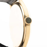 IWC Pre Hermet 14k negro dorado 1940