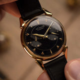 LeCoultre Futurematic Negro, década de 1950