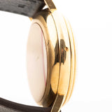 Cronógrafo Longines 6574 con fase lunar, oro de 18 quilates, década de 1980