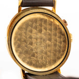 Cronógrafo Longines 6574 con fase lunar, oro de 18 quilates, década de 1980