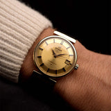 Omega Constellation 168005 Sartén para tartas 18k con capucha 1964