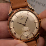 Omega Automático Caja Francesa 18k Rosa 1947
