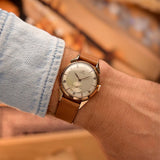 Omega Automático Caja Francesa 18k Rosa 1947