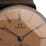 Omega Art Deco Roman Sub Segundo 1939