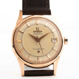 Omega Constellation 14393 Railroad 18k Rose 1960