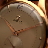Omega Jumbo 2620 Sub Second 18k Rosa 1947