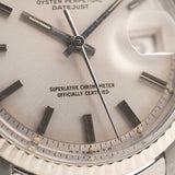 Rolex 1601 Datejust Pie Pan Silver 1973