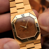 Rolex Cellini 4350 Octagon Madera 1981