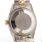 Rolex Datejust 1601 Dos tonos Pie Pan 1973