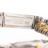 Rolex Datejust 1601 Dos tonos Pie Pan 1973