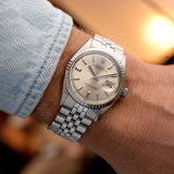 Rolex Datejust 1603 Plata 1973